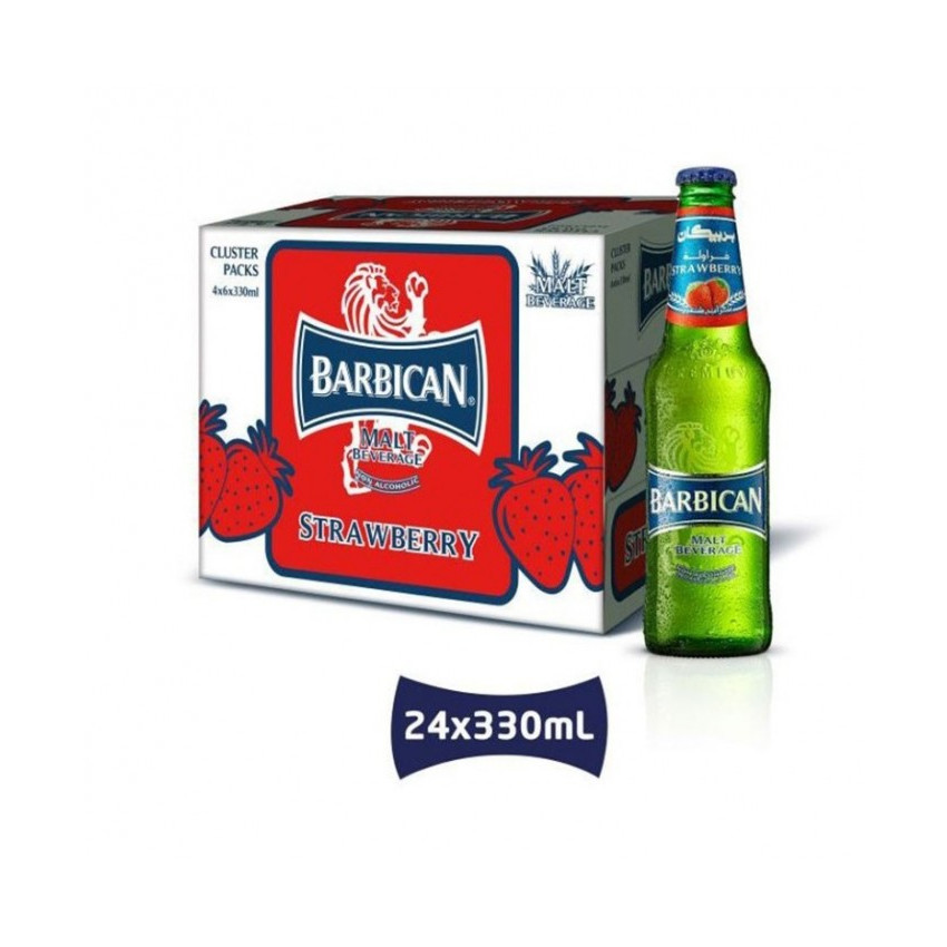 Barbican (Strawberry) Bottle1x4x6x330-ML